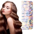 thumbnail image 4 of Reduce Price! WSBDENLK Delicate Retro Acetic Hair Comb Large Wide-toothed Comb Curly Hair Comb Big-toothed Comb Net Red Style Hair Comb Female, 4 of 5