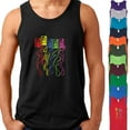 thumbnail image 2 of Funny Type Colorful Nostalgia Cassette Printed MAN Tank Top Soft and Comfy Tank Top, Lightweight Tank Top Color White Large, 2 of 3