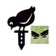 thumbnail image 3 of Estacas de hierro forjado con silueta de pollo para decoración de patios, jardines y estatuas exteriores. Estilo 2, 3 of 9