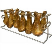 King Kooker #12WR - 12 Slot Leg and Wing Rack for Poultry