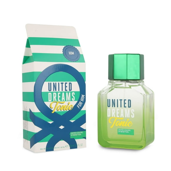 Fragancia United Dreams Tonic de Benetton 100 Ml Eau de Toilette Hombre