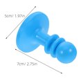 thumbnail image 2 of FONWILYO 4pcs Tent Pole Tips Anti-Thunder Hat Camping Canopy Pole Caps For Outdoor Activities Tent Topper, 2 of 7