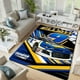 thumbnail image 4 of Alfombra de carreras de coches deportivos Nas-Car, alfombra de cocina, alfombra de entrada, decoración del suelo del dormitorio, alfombra antideslizante para sala de estar y baño, 4 of 5