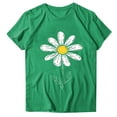 thumbnail image 3 of Hvot&aat Sunflower Graphic Top for Women Cute Printed T-shirt Casual Short Sleeve Round Neck Loose Fit Blouse, 3 of 3