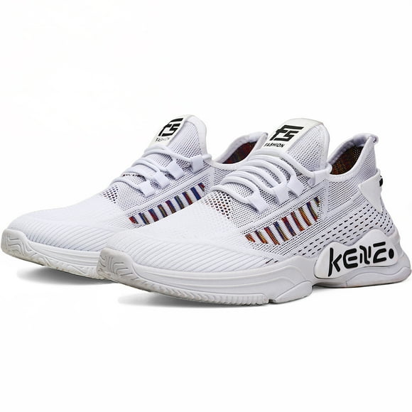 Tenis Hombre, Zapatos Hombre Deportivos, Zapatos de Malla Transpirable para Hombre, Zapatillas de Deporte Casuales de Moda para Entrenamiento Caminar Correr Gimnasio 