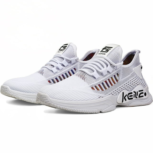 Tenis Hombre, Zapatos Hombre Deportivos, Zapatos de Malla Transpirable para Hombre, Zapatillas de Deporte Casuales de Moda para Entrenamiento Caminar Correr Gimnasio 