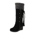 thumbnail image 2 of Bottines en Coton Chaussures Bottes pour Femmes Bottes Longues de Neige Bottes pour Femmes, 2 of 4