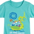 thumbnail image 3 of Nightmare Before Christmas - Big Wave Riders - Lock, Shock, & Barrel - Dragon Boat - Toddler And Youth Girls Short Sleeve Graphic T-Shirt, 3 of 5