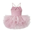 thumbnail image 3 of Jamsmile Toddler Girls Dress Elegant Spaghetti Strap Sleeveless Tutu Ballet Performance Dresses Children Girls Dance Tulle Dress, 3 of 8