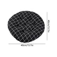 thumbnail image 4 of Sentmoon Desk Chair Cushion for Long Sitting Round Thickened Chair Cushion Soft Memorys Foam Seat Cushion for Office Chair Kitchen Dining Desk Wheelchair Non-Slide Bottom Round Pad, 4 of 7