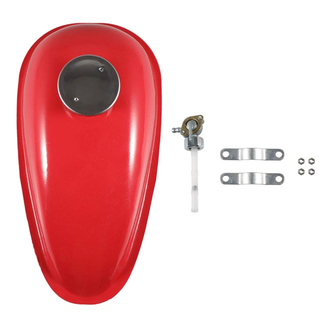 Upgrade External Thread 2L Fuel Gas Tank for 2/4 Stroke 49cc 60cc 66cc 80cc Engine Motorized Bicycle