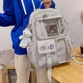thumbnail image 2 of Weebloom Large School Backpack For Kids Boys Girls Cute Bookbag Elementary Middle School Beige, 2 of 3
