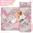thumbnail image 4 of Pioneer Flower Floral Print Pattern Toddler Nap Mats for Kids Preschool,Sleeping Mat Bag or Kids,Toddler Sleeping Bag,Toddler Nap Mat or Daycare, 4 of 6