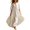 White, variant on Women‘s Summer Solid Color V Neck Beach Dress – Loose Fit Flowy Maxi with Lightweight Breathable Fabric for Resort Vacation Brick RedL XL