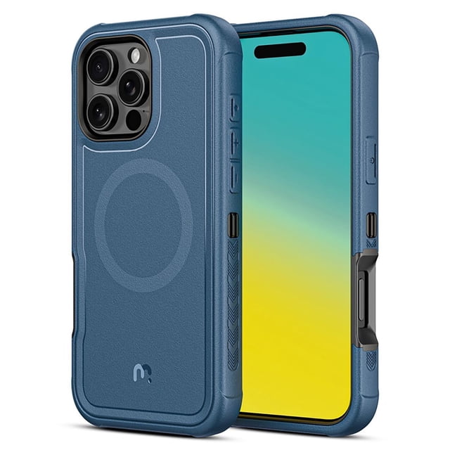 Funda Case MYBAT Maverick Rogue para iPhone 16 PRO MAX - Azul