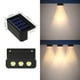 thumbnail image 5 of ¡Ganga del Día!, Lámpara de pared solar para exteriores, pequeña lámpara de pared para patio, decoración de terraza, lámpara de pared para decoración de casas de familia, lámpara de pared de 3 led, 5 of 7