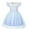 A03666-White, variant on Benylion Girls Adventure Princess Dresses Moana Toddler Kids Costume Short Flutter Sleeve Tulle Dress up Cosplay Theme Party Outfit for 7-8 Years