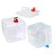 thumbnail image 2 of 2-PACK 10L Portable collapsible water can with faucet, 2 of 5