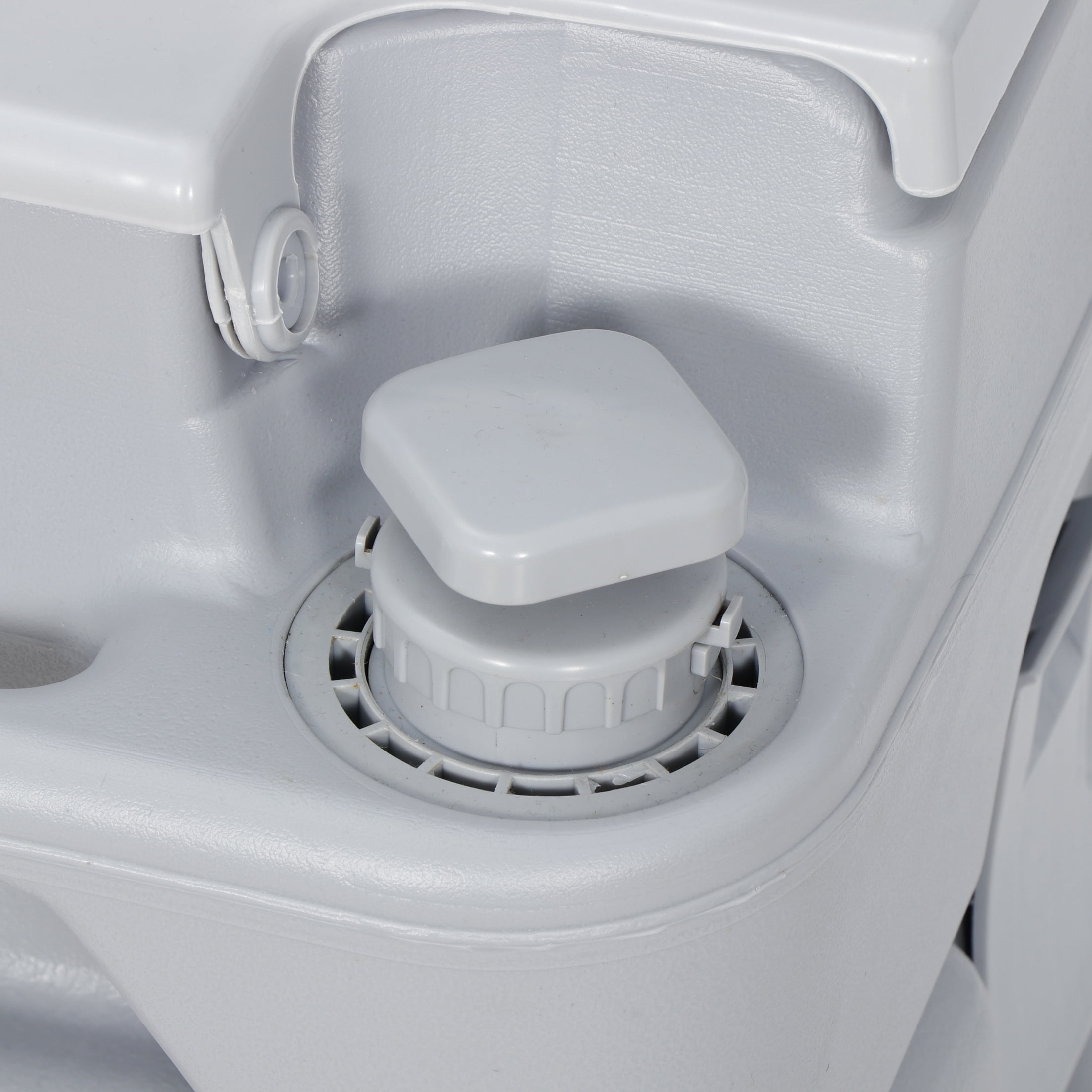 HomGarden 6.6gal Portable Toilet Camping Porta Potty, Outdoor Commode RV Toilet, Detachable