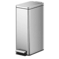thumbnail image 2 of EKO 30L Stella Slim Step Trash Can Brushed Stainless Steel, 2 of 5