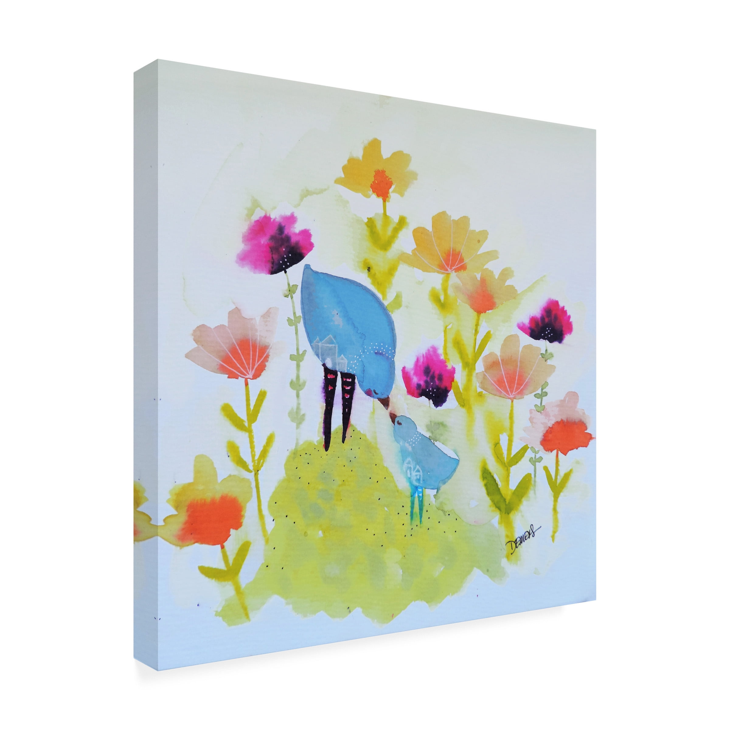 Sylvie Demers 'Maman Tes Baisers Sont Les Plus Doux' Canvas Art