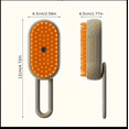 thumbnail image 7 of 4 in 1 Cat Steam Brush for Shedding, Rechargeable Cat Brush with Steam, Anti-Static Steam Pet Brush, Massage, Cleaning, Shedding & Combing All In One! Cream, 7 of 7