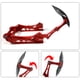 thumbnail image 4 of Speravity Cojín trasero para patinete eléctrico, respaldo de aleación de aluminio, deflector de agua, soporte trasero, Protector de Bombillas para automóviles Rojo, 4 of 6