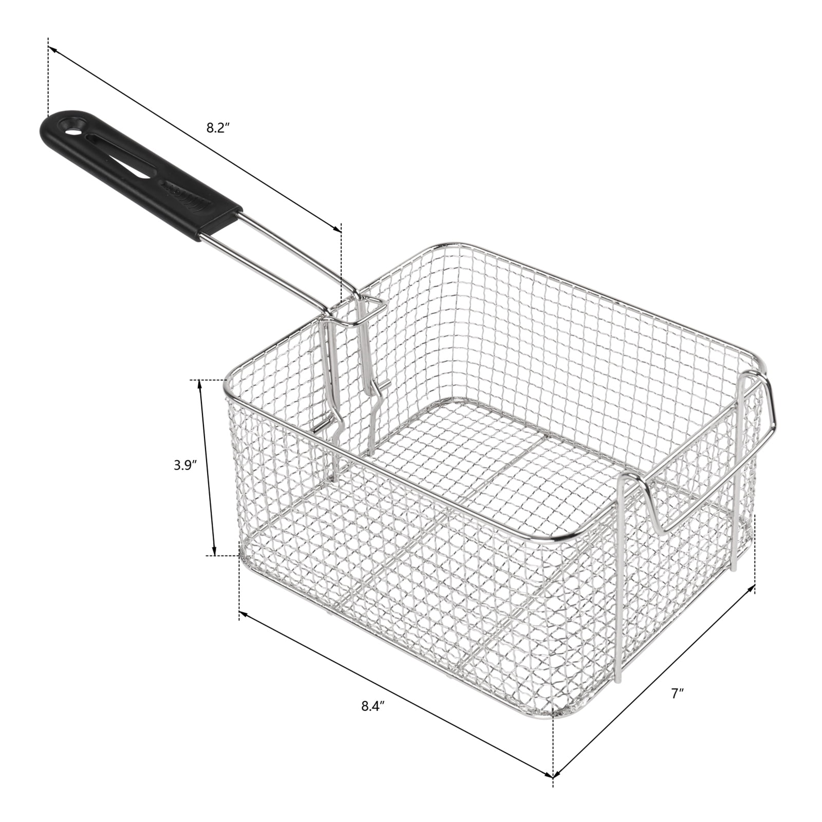 RovSun 6.48L 2500W Electric Deep Fryer, Stainless Steel