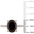 thumbnail image 2 of Everly Women's Garnet 10K Rose Gold Engagement Ring, 2 of 7