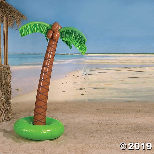 inflatable palm tree target
