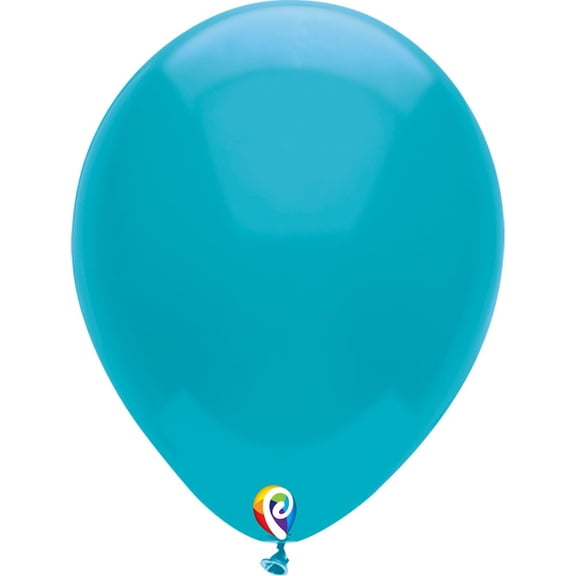 Funsational 12" Turquoise Latex Balloons, 15ct