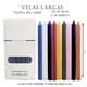 thumbnail image 2 of Velas Largas Parafina de 26cm Caja Con 12 piezas, 2 of 2