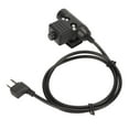 thumbnail image 3 of 2 pin Push to Talk, clip impermeable por cable Universal Fuerte U94 PTT Manos Libres para GXT1000 para LXT490, 3 of 7
