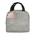 thumbnail image 1 of ZICANCN Insulated Lunch Bag for Women Men, Vintage Wood Backgrounds Reusable Cute Lunch Bags for Picnic School Work Office, 1 of 8