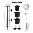 thumbnail image 2 of Support de Mât de Parasol Ensemble de Tubes, Base de Parasol Extérieur Insert Manchon de Tuyau, pour Jardin Extérieur Balcon, 2 of 5