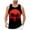 Red, variant on Men's Tank Tops Summer Beach Hawaii Coconut Tree Digital 3D Printed Sleeveless Vest for Men(Black,XL)