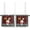 Chefthh8950, variant on 24 Inch Long Tier Curtains for Kitchen, Chef Food Lattice Bathroom Window Curtains Rod Pocket Short Curtains Window Treatment Tiers for Living Room Farmhouse 2 Panels