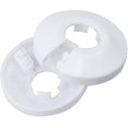 thumbnail image 3 of 12pcs Pipe Collar, Radiator Pipe Collars Strong White Plastic Pipe Covers Sleeve, 3 of 4