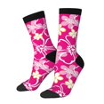 thumbnail image 1 of Fotbe Vintage Flowers Calcetas Largas con Estampado para Hombre y Mujer – Calcetas de Compresión Transpirables y Elásticas, Viajar y Uso Diario Talla 5-11, 1 of 6