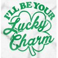 thumbnail image 2 of I'll Be Your Lucky Charm Clover Men's Graphic T Shirt Tees Brisco Brands M, 2 of 5