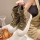 thumbnail image 5 of Zapatos de ocio para mujer, zapatillas de deporte altas para mujer, zapatillas informales para caminar, zapatillas de deporte para mujer, solución innovadora, 5 of 9