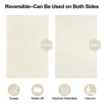 thumbnail image 4 of Alfombra LEEVAN Hallway Runner, 79 x 244 cm, color crema, lavable y reversible, 4 of 7