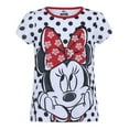 thumbnail image 4 of Disney Minnie Mouse Short Sleeve Shirts (Girls), 3 Piece Set, Sizes 2T-6X, 4 of 6
