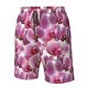 thumbnail image 4 of Balery Orchids Flowers Traje de Baño Estilo Hawaiano para Hombre, Shorts de Secado Rápido con Bolsillos-3X-Large, 4 of 6