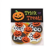 Halloween Zipper Bag with Topper