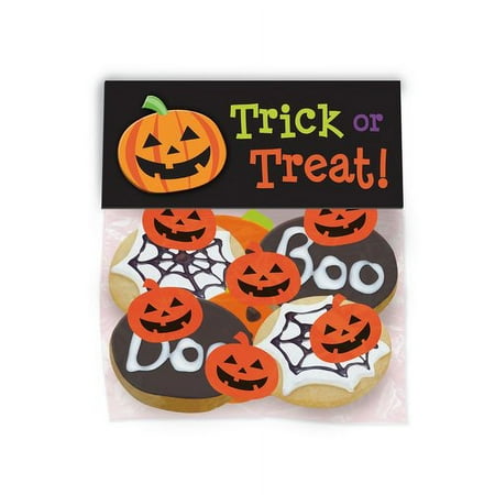 Halloween Zipper Bag with Topper