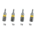 thumbnail image 4 of 4Pcs 25mm T6-T40 Magnetic Torx Screwdriver Bits Set Electric Screwdriver Head T6/T8/T9/T10/T15/T20/T25/T27/T30/T35/T40 Hand Tool, 4 of 5