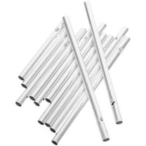 Masteelf 2 Set Aluminum Wind Chime Tubes Wind Chime Kit Wind Chime Parts for DIY Garden Outdoor Hanging Decorations 6 Different Length