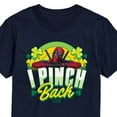 thumbnail image 3 of Marvel Deadpool - St. Patrick's Day I Pinch Back - Men's Short Sleeve Graphic T-Shirt, 3 of 5