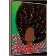 thumbnail image 3 of Amanti Art Dreamer with Flowers in Her Hair Framed Canvas Wall Art Print, 3 of 10